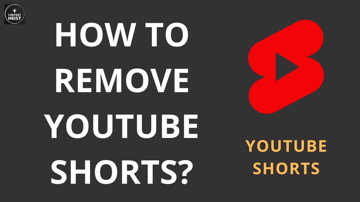 How to Remove YouTube Shorts Tab from YouTube?